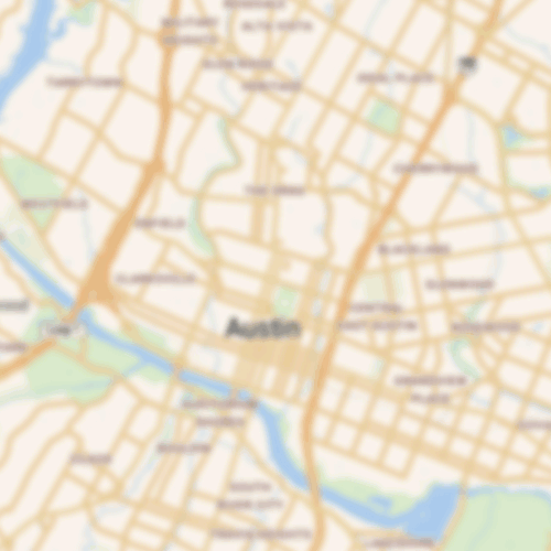 Animated map zooming in on Austin, TX